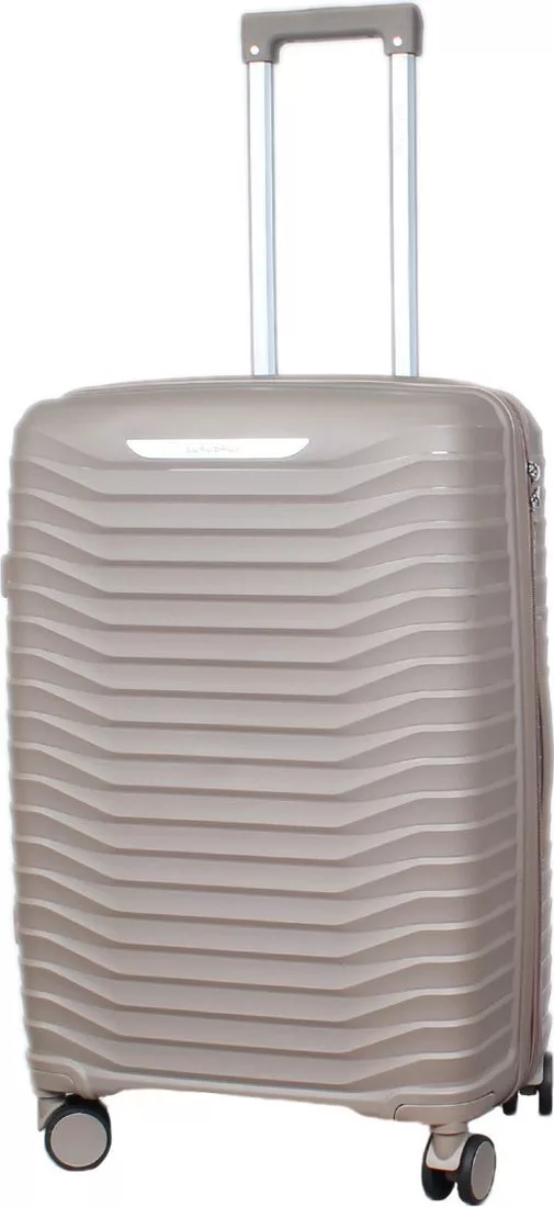 Чемодан-спиннер Eurobags PP-N21 (L, бежевый)