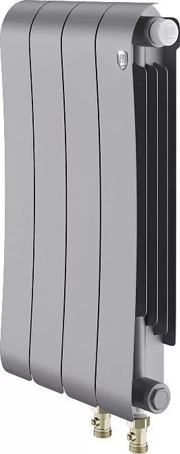 Биметаллический радиатор Royal Thermo Infinity 500 Silver Satin VR80 (