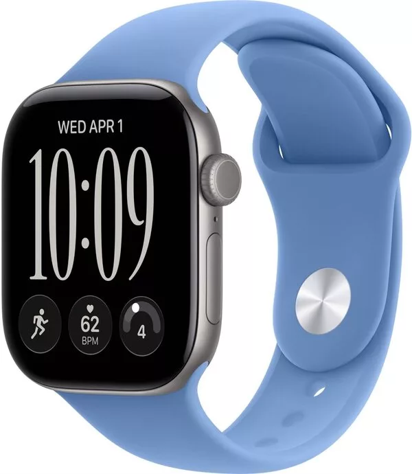 Умные часы Apple Watch Series 12 42 мм (алюминиевый корпус, серый косм