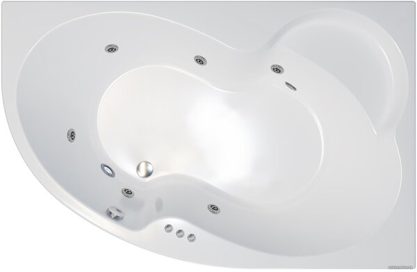 Ванна Triton Мари гидромассажная 170х110R Релакс