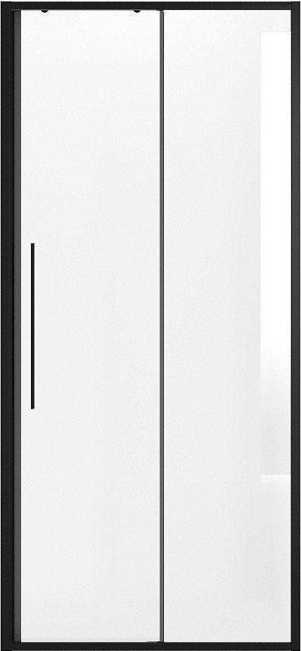 Душевая дверь Niagara NG-84-13AB 130x195 (черный матовый/прозрачное ст