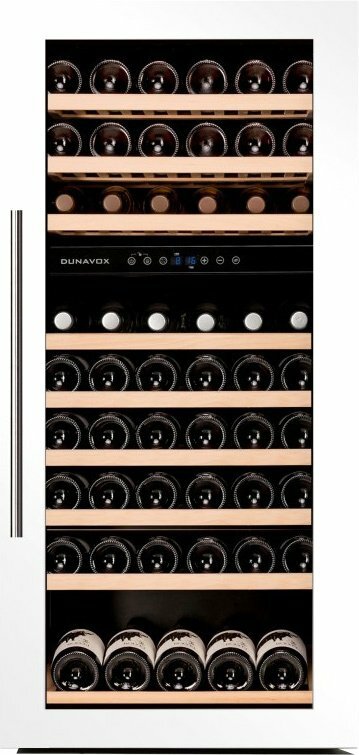 Винный шкаф Dunavox DAB-89.215DW