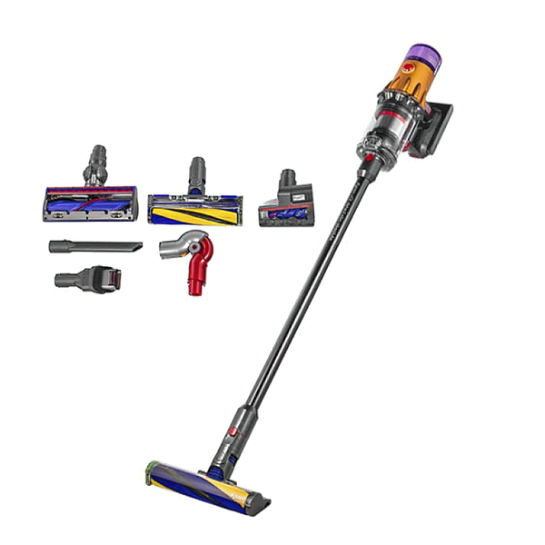 Вертикальный пылесос Dyson V12 Detect Slim Absolute (желтый)