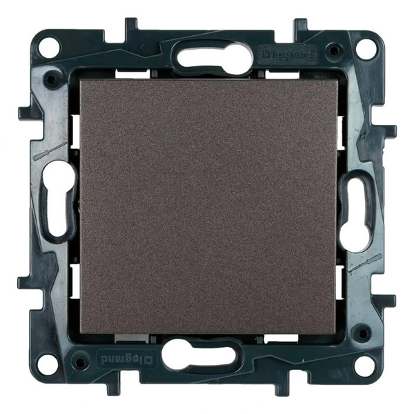 Выключатель Legrand Structura 1-кл. (без рамки) магнезиум 764003