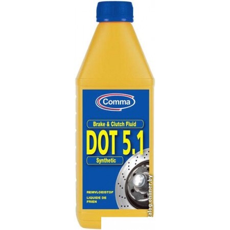 Тормозная жидкость Comma DOT 5.1 1л