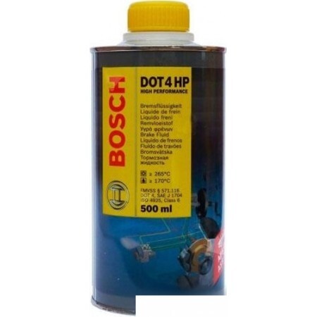 Тормозная жидкость Bosch DOT 4 HP 1л