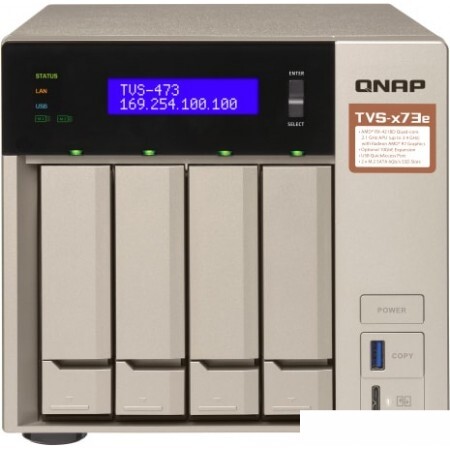 Сетевой накопитель QNAP TVS-473E-8G