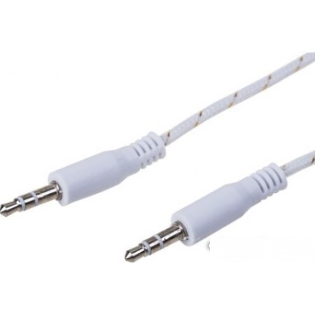 Кабель Rexant 18-4070 3.5 мм - 3.5 мм (1 м, белый)