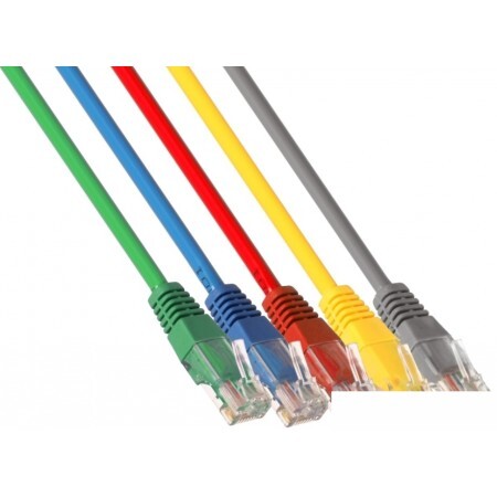 Кабель ExeGate UTP-RJ45-RJ45-5e-7.5M-GY 7.5 м (серый)