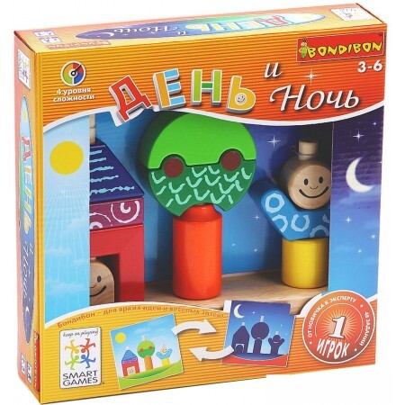 Настольная игра Bondibon День и Ночь [ВВ1058]
