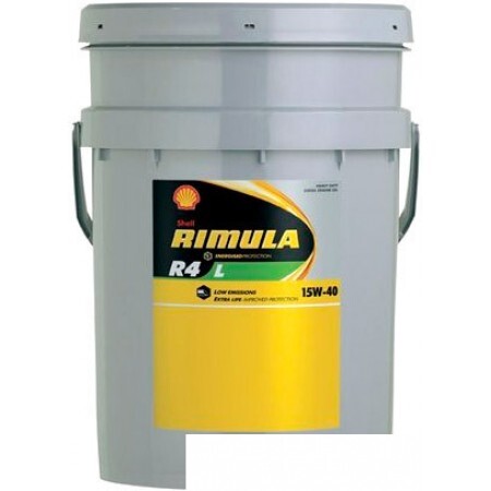 Моторное масло Shell Rimula R4 L 15W-40 20л