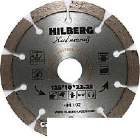 Отрезной диск алмазный Hilberg HM102