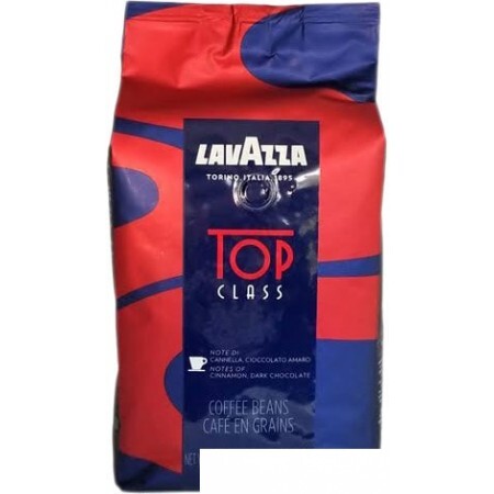 Кофе Lavazza Top Class в зернах 1000 г