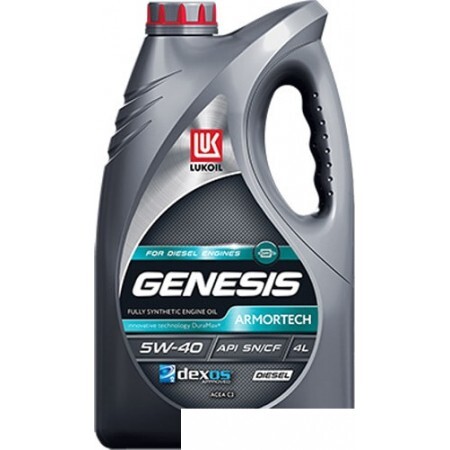 Моторное масло Лукойл Genesis Armortech Diesel 5W-40 4л