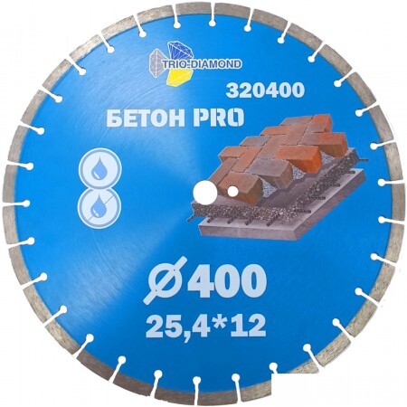 Отрезной диск алмазный  Trio Diamond 320400