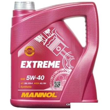 Моторное масло Mannol EXTREME 5W-40 4л
