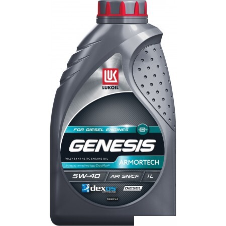Моторное масло Лукойл Genesis Armortech Diesel 5W-40 1л