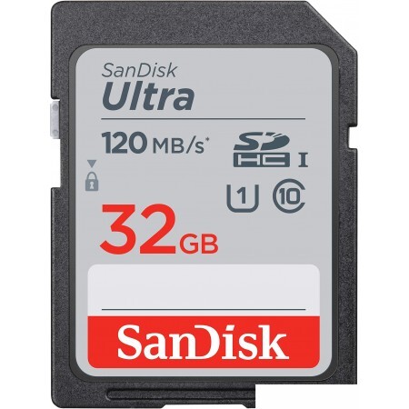 Карта памяти SanDisk Ultra SDHC SDSDUN4-032G-GN6IN 32GB
