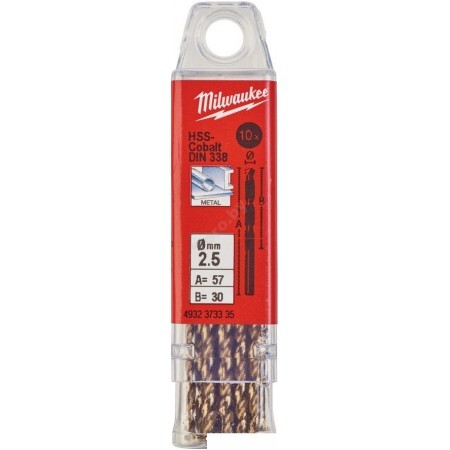 Набор оснастки Milwaukee 4932373335 (10 предметов)