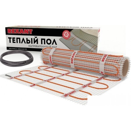 Нагревательный мат Rexant Extra 0.5x10 м 800 Вт