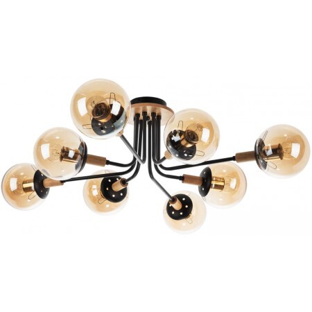 Люстра средней высоты Arte Lamp Oxford A2716PL-8BK