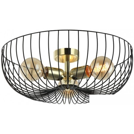Припотолочная люстра Lussole Loft Brooks LSP-8251