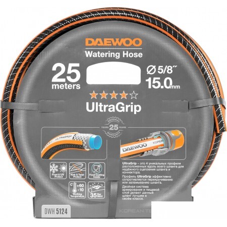 Шланг Daewoo Power UltraGrip DWH 5124 (5/8', 25 м)