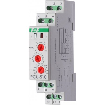 Реле времени Евроавтоматика F&F PCU-510 EA02.001.009