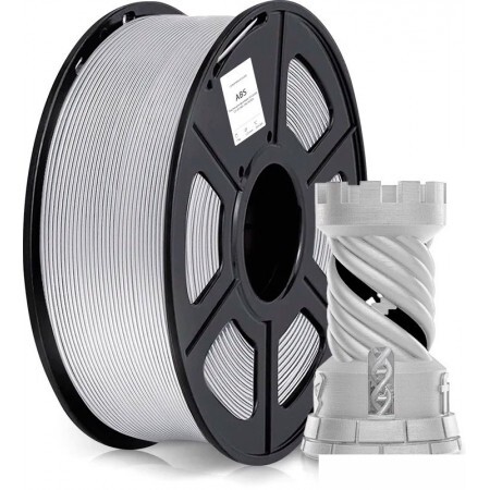 Пластик CACTUS CS-3D-ABS-1KG-SILVER ABS 1.75 мм 1 кг