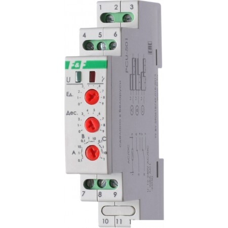 Реле времени Евроавтоматика F&F PCU-501 EA02.001.021