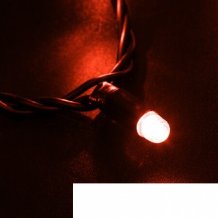 Новогодняя гирлянда КС Нить Ориона 5W 100 LED 955127 (10 м, красный)