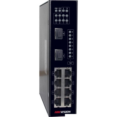 Неуправляемый коммутатор Hikvision DS-3T0310P