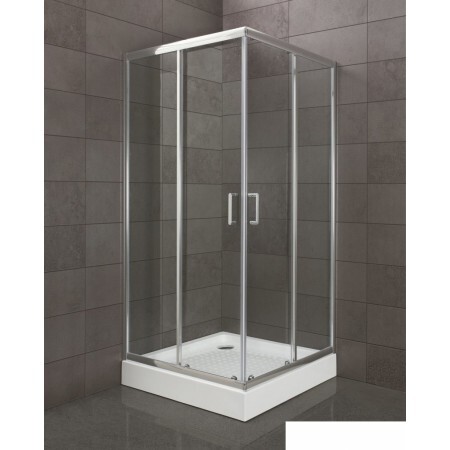 Душевой уголок BelBagno UNO-195-A-2-95-C-Cr (прозрачное стекло)