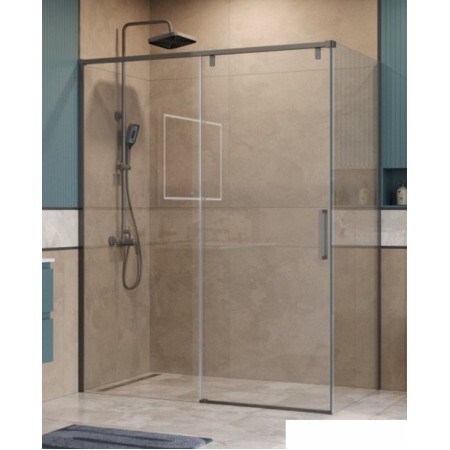 Душевой уголок BelBagno SOFT_CLOSE-1-AH-1-150/100-C-GM