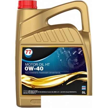 Моторное масло 77 Lubricants HT 0W-40 5л