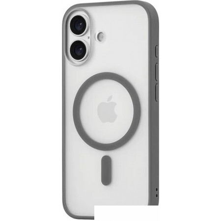 Чехол для телефона uBear Cloud Mag Case для iPhone 17 (серый)