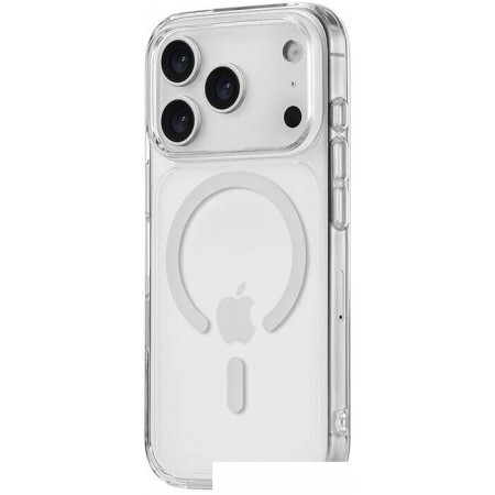 Чехол для телефона uBear Real Mag Case для iPhone 17 Pro (прозрачный)
