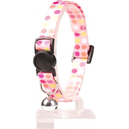 Ошейник Duvo Plus Канди 11175/pink (розовый/оранжевый/белый)