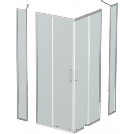 Душевой уголок BelBagno LUCE-A-22-80+20-C-Cr