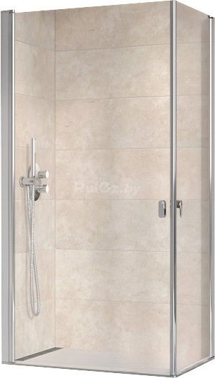 Душевой уголок Ravak Chrome CRV1+CRV1 100x100 (прозрачный/серебристый)