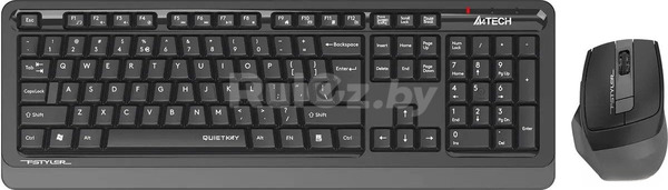 Офисный набор A4Tech Fstyler FGS1035Q (черный/серый)