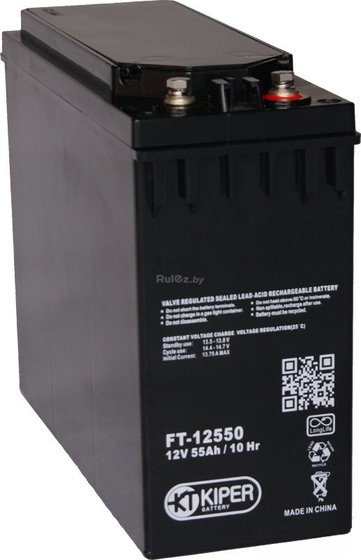 Аккумулятор для ИБП Kiper FT-12550 (12В/55 А·ч)