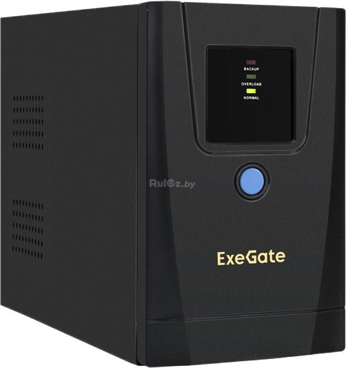 Источник бесперебойного питания ExeGate SpecialPro UNB-1000.LED.AVR.1S