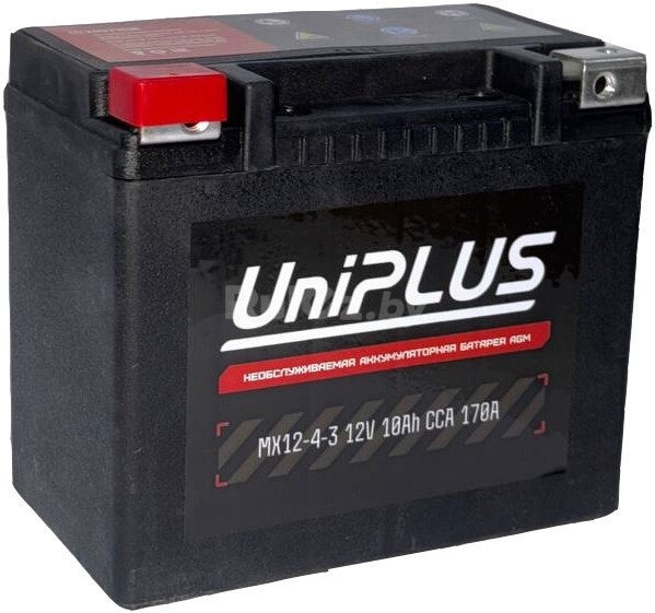 Мотоциклетный аккумулятор UniPLUS MX12-4-3 (10 А·ч)
