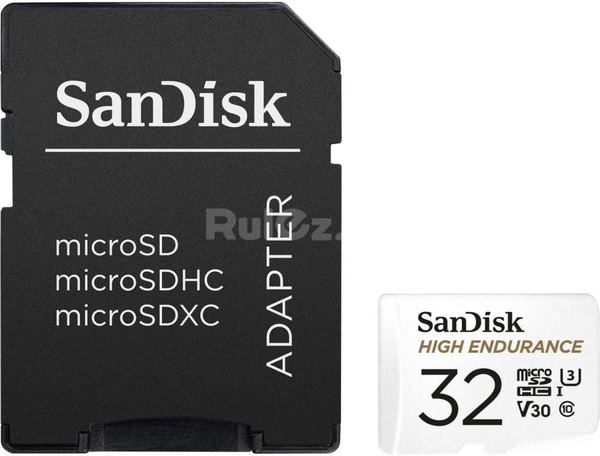 Карта памяти SanDisk High Endurance microSDHC SDSQQNR-032G-GN6IA 32GB 