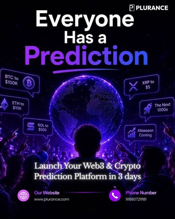 Custom Web3 Prediction Clone  f Blockchain Businesses