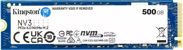 SSD Kingston NV3 500GB SNV3S/500G