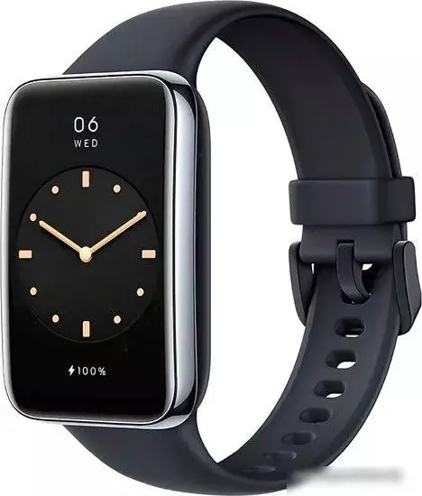 Фитнес-браслет Xiaomi Smart Band 7 Pro M2141B1 (серебристый/черный, ме