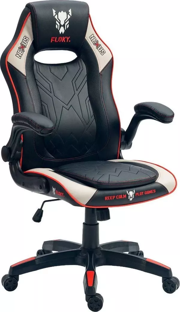 Игровое (геймерское) кресло FLOKY Nexus Black-Grey V1