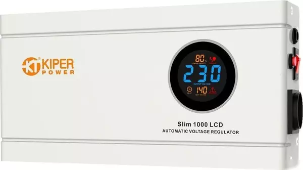 Стабилизатор напряжения Kiper Power Slim 1000 LCD